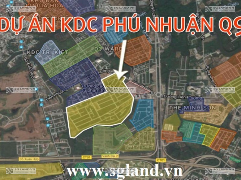 Đất dự án phú nhuận quận 9